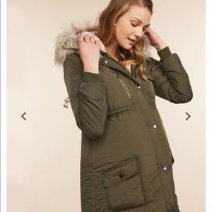 Jessica Simpson Faux fur coat